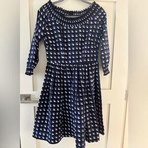 Prada geometric print dress